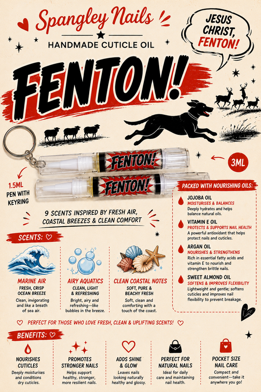 Fenton! Cuticle Oil Keyring