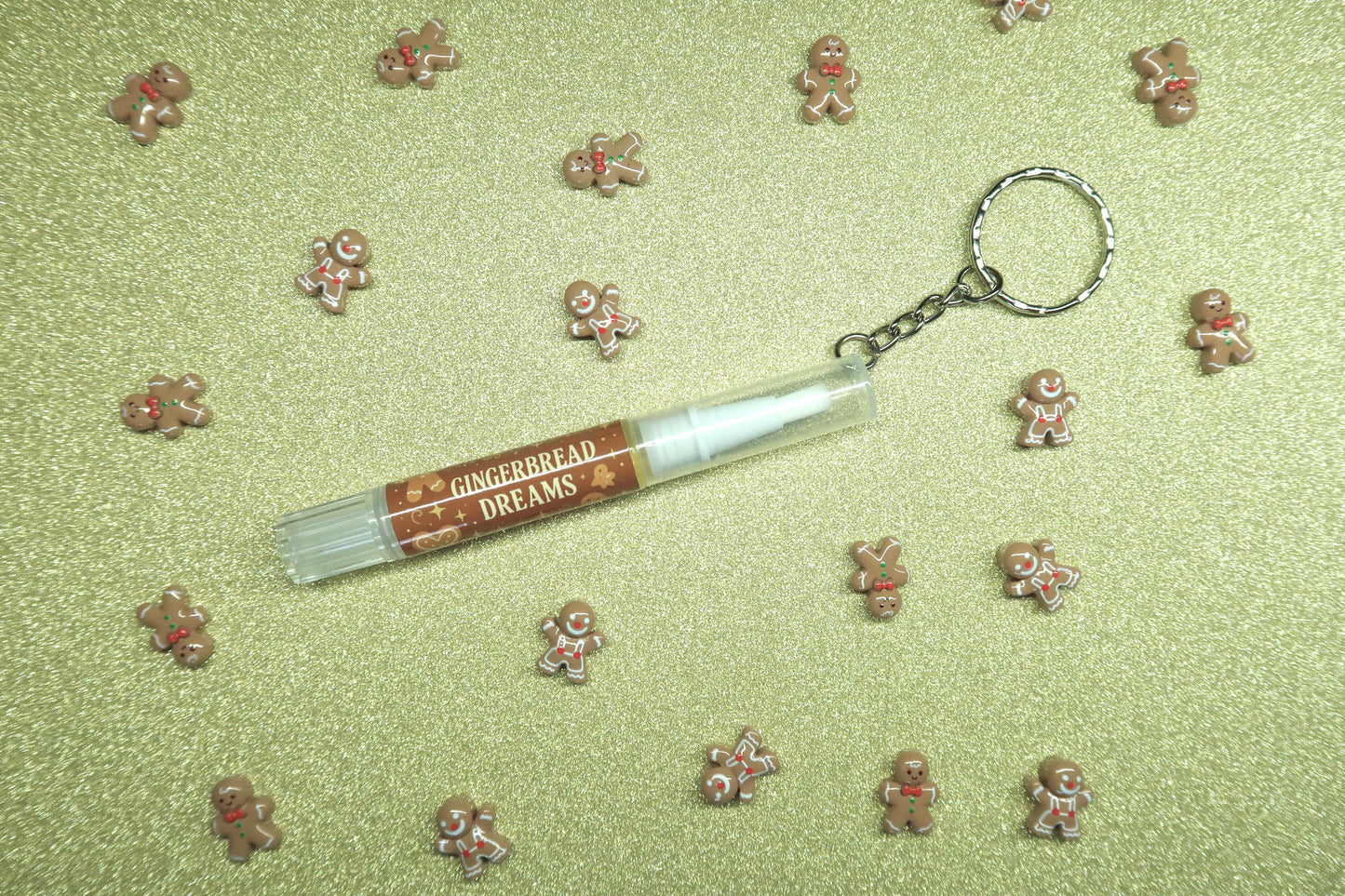 Gingerbread Dreams Cuticle Oil Keyring