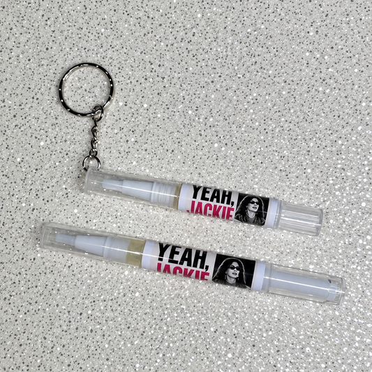 Yeah, Jackie Cuticle Oil Keyring