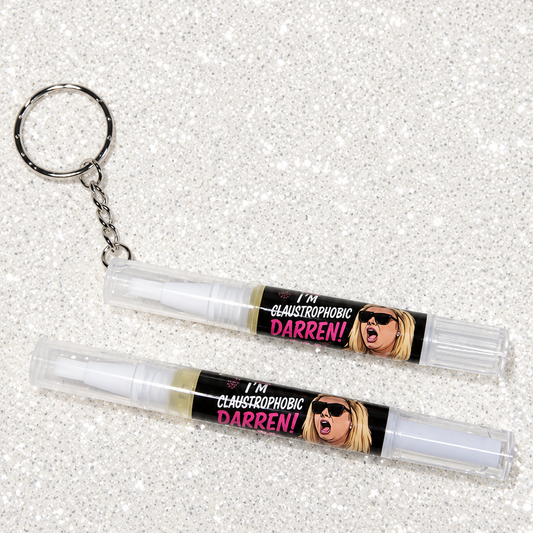 I’m Claustrophobic Darren Cuticle Oil Keyring