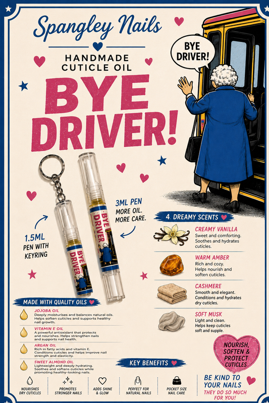 Bye Driver Cuticle Oil Keyring