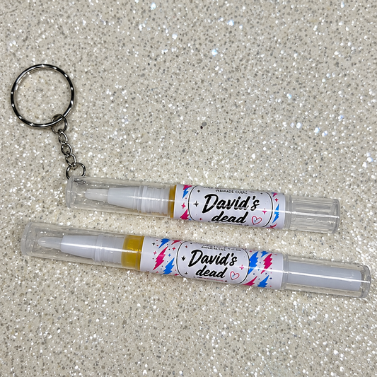 Davids Dead Cuticle Oil Keyring