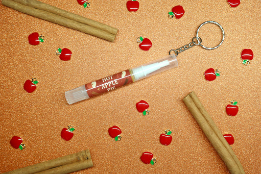 Hot Apple Pie Cuticle Oil Keyring