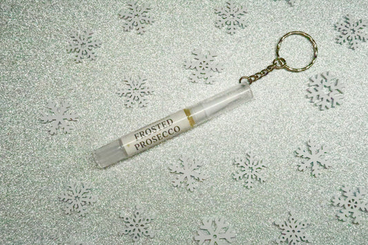 Frosted Prosecco Cuticle Oil Keyring